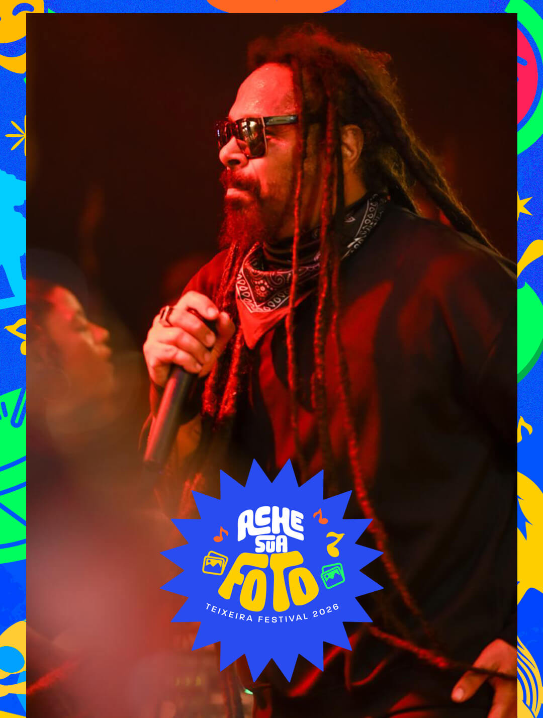 Capa do álbum de fotos do primeiro dia da Festa da Cidade