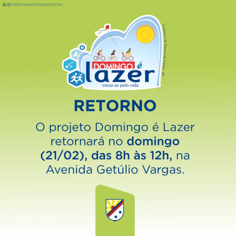 Esporte: “Domingo é Lazer” retorna após o carnaval.