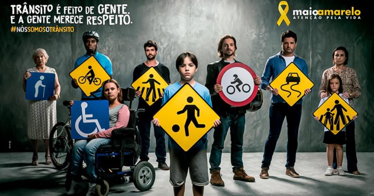 Maio Amarelo: No trânsito, sua responsabilidade salva vidas