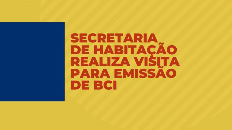 Secretaria de Habitação realiza visita aos Bairros Cidade de Deus I e II e Jardim Califórnia I e II para emissão de BCI