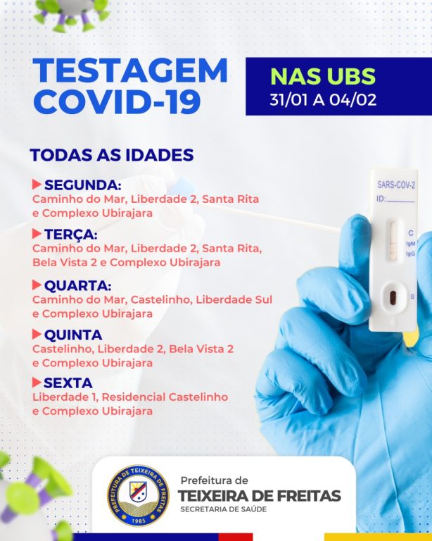 Retire o resultado do seu exame de Covid-19 pela internet - Prefeitura da  Estância Turística de Embu das Artes