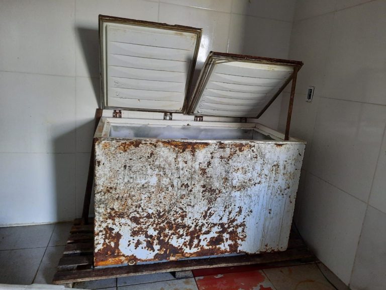 Vigilância Sanitária faz grande busca e apreensão de carnes estragadas em açougues de Teixeira de Freitas