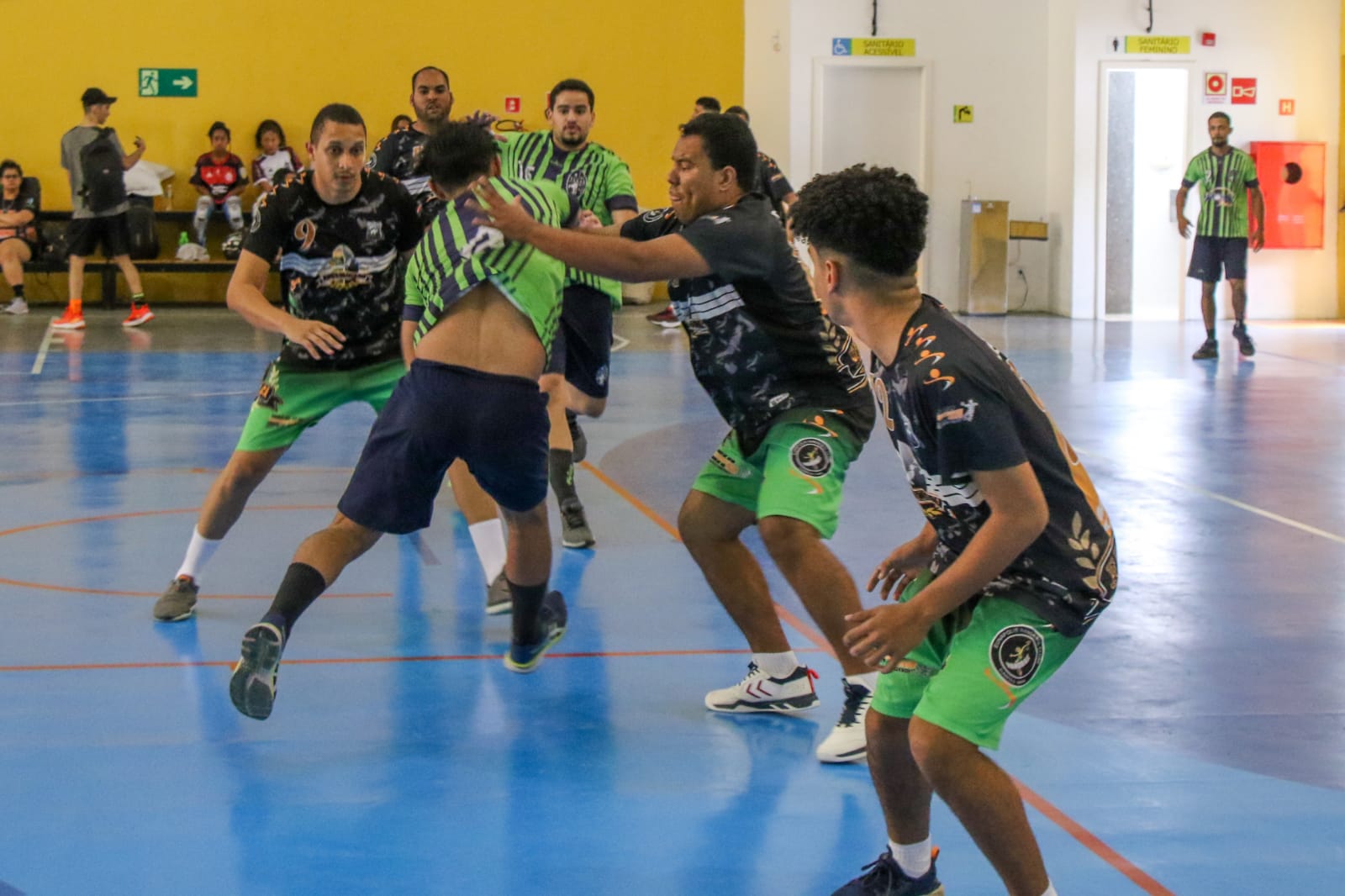 Festival de Esportes FEEMG na modalidade de handebol. 