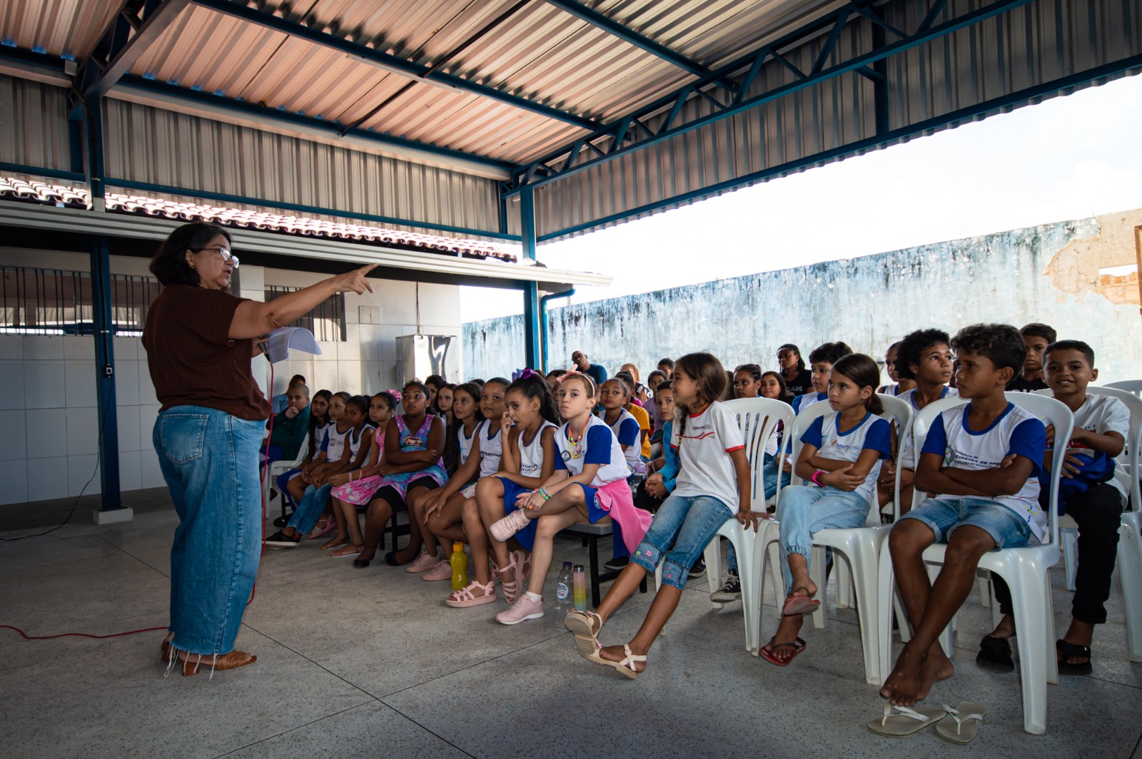 AEPETI levou conscientização sobre combate do trabalho infantil a escola de Teixeira de Freitas; confira