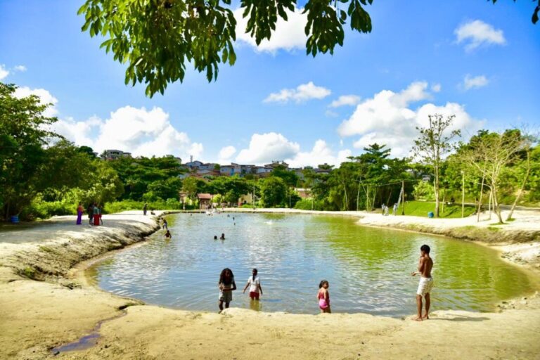 Encerramento da Colônia de Férias do CRAS Ulisses Guimarães proporcionou diversão e inclusão para crianças no Parque da Biquinha