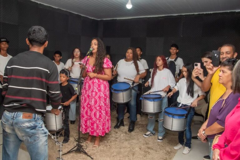 Estúdio Musical Mestre Fofão é inaugurado na Casa da Cultura do Jardim Europa e leva mais oportunidades à população
