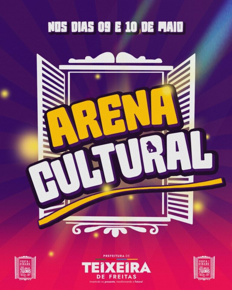 Cultura, memória e arte teixeirense serão celebradas na Arena Cultural