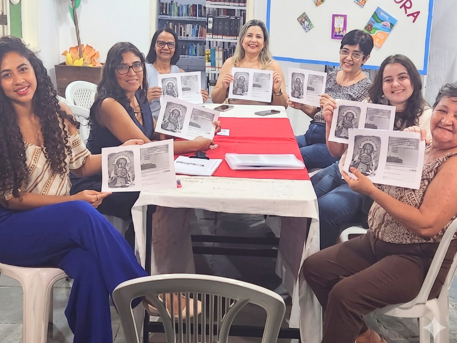 Projeto Cirandas Literárias promove nova edição de incentivo à leitura na Biblioteca Municipal de Teixeira de Freitas, BA 5 Momento de Cirandas Literárias